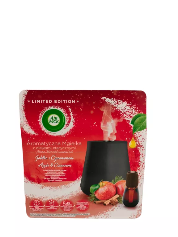 AIR WICK ESSENTIAL MIST CYNAMON JABŁKO KOMPLET +