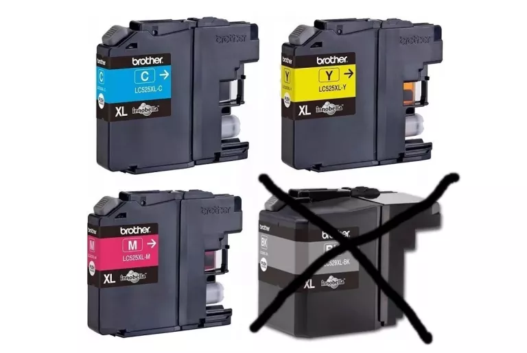 TUSZ BROTHER LC525 LC529 LC529XLBK LC525XLCMY TRÓJKOLOROWY