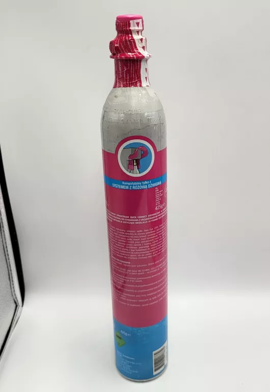 Cylinder SodaStream gaz Różowy