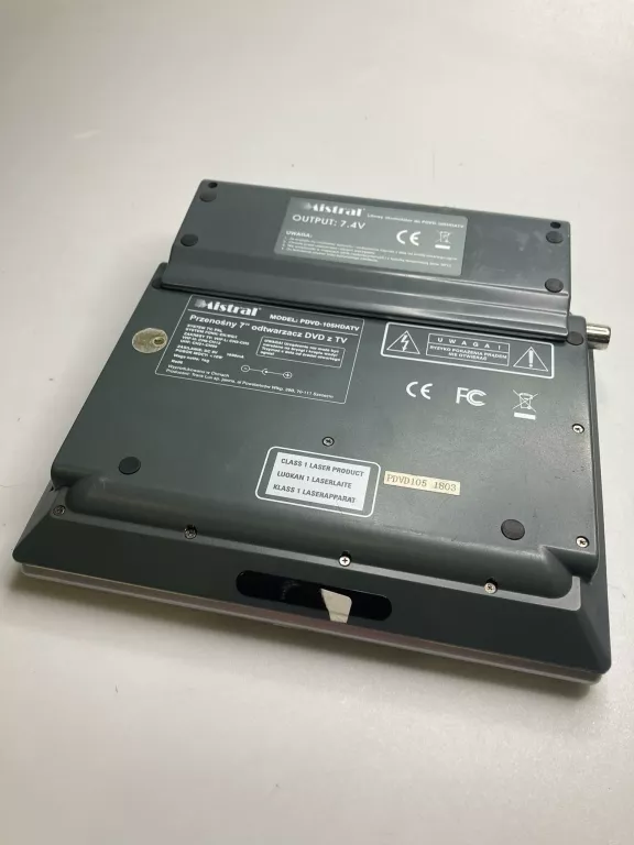 PRZENOŚNE DVD MISTRAL PDVD -105HDATV
