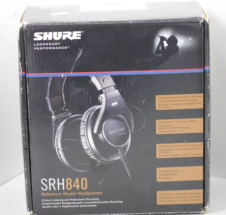 SŁUCHAWKI SHURE SRH840
