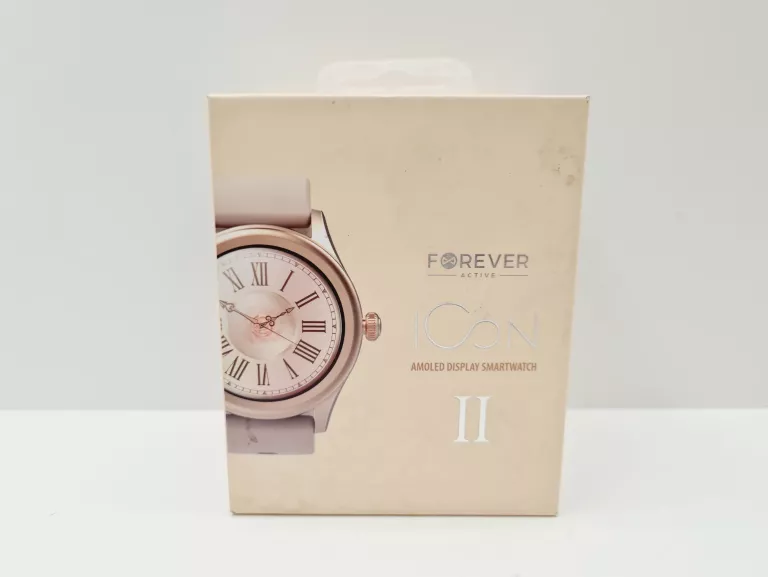 SMARTWATCH FOREVER AMOLED ICON II AW-110 ZŁOTY