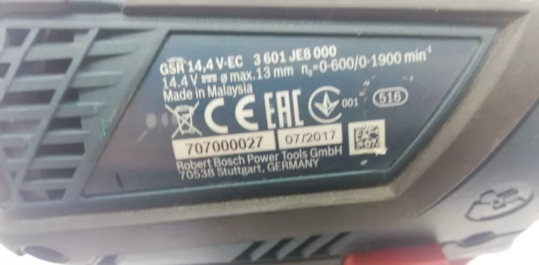 WKRĘTARKA BOSCH GSR 14 4V PROFESSIONAL + AKU