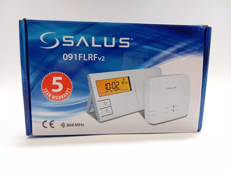 STEROWNIK SALUS 091FLRF V2 BEZPRZEWODOWY/PUDEŁKO