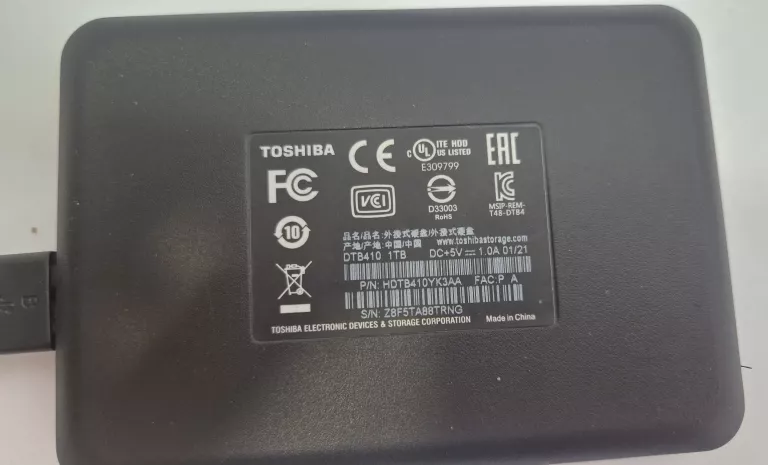 DYSK TOSHIBA DTB410 1TB