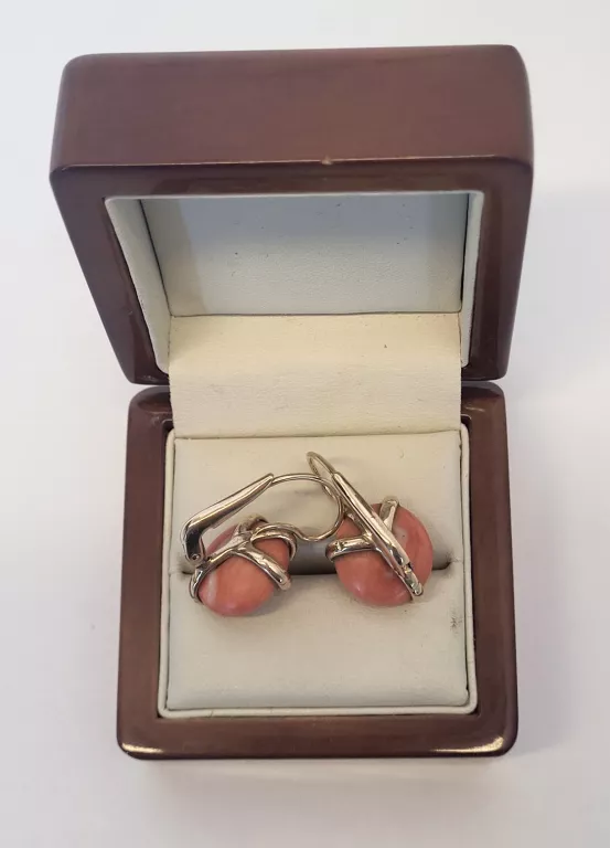 zlote-kolczyki-z-koralem-5851051g-stan-uzywany