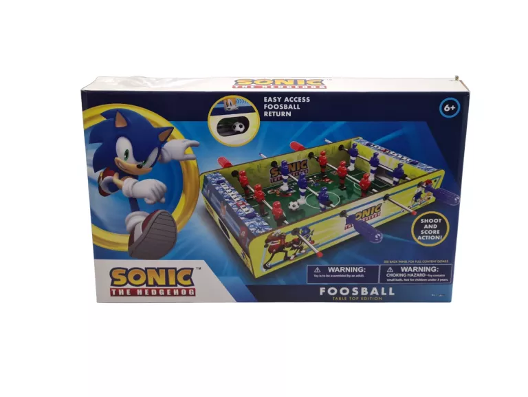 Sonic Hedgehog table outlet top foosball table