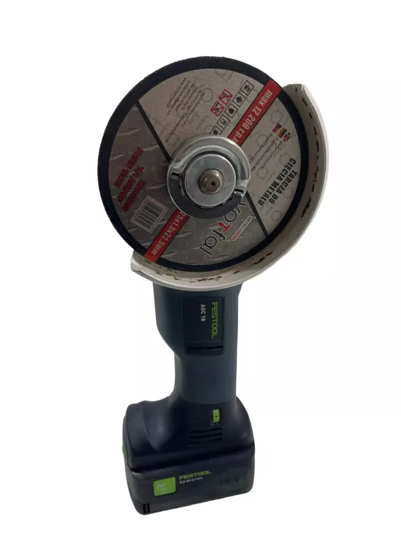 SZLIFIERKA KĄTOWA FESTOOL AGC 18