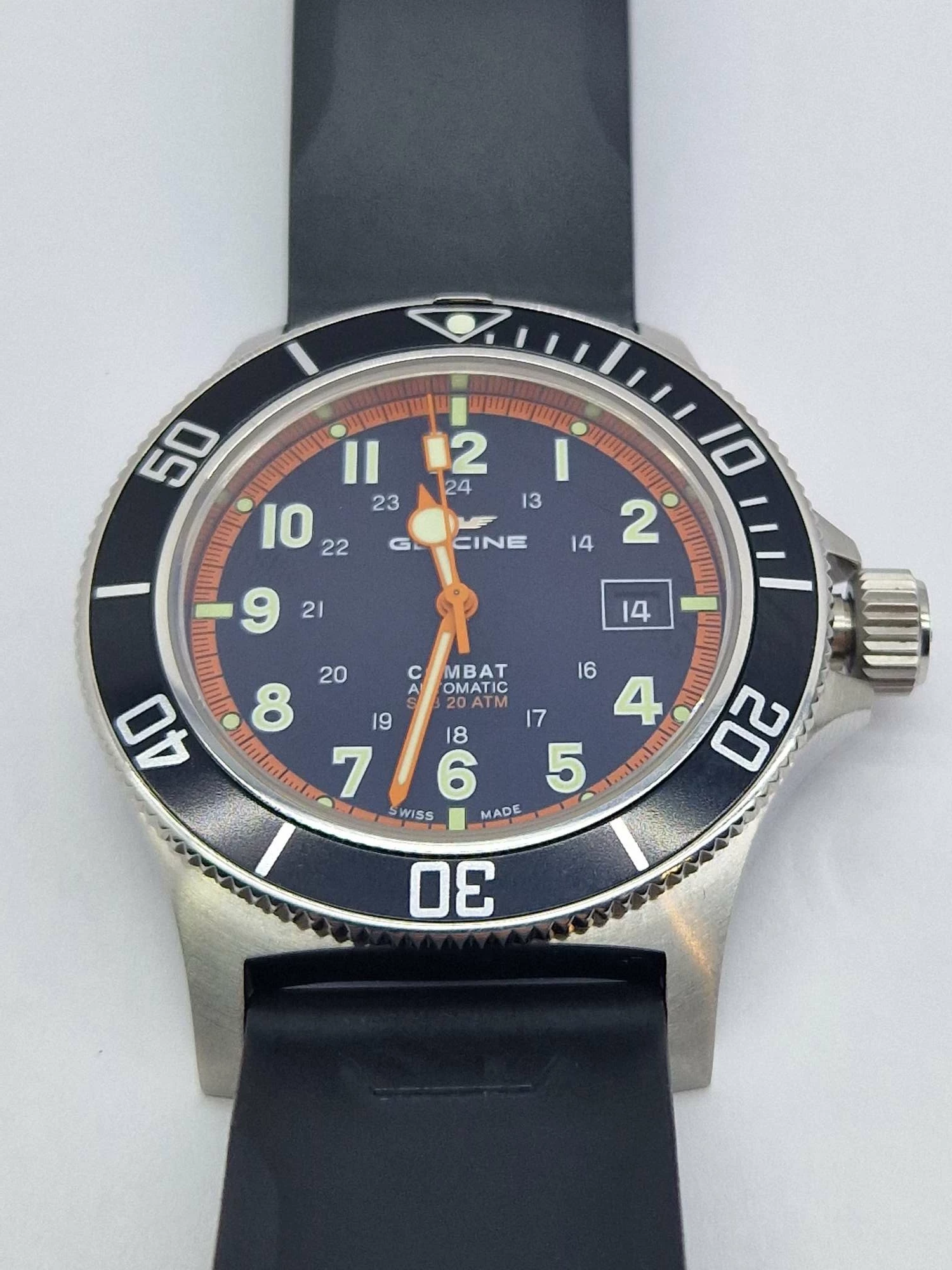 ZEGAREK M SKI GLYCINE COMBAT SUB 42 AUTOMATIC GL0088 M skie