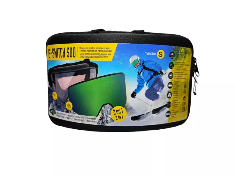 GOGLE NARCIARSKIE G-SWITCH 500 ROZM S