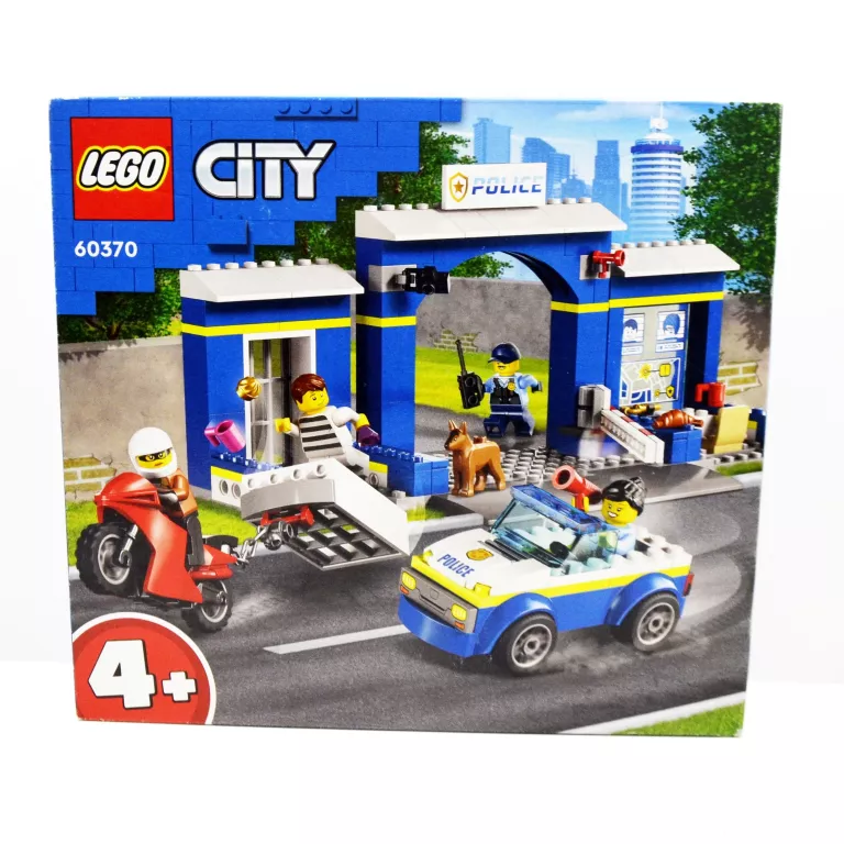 LEGO CITY 60370 POSTERUNEK POLICJI – POŚCIG 4+