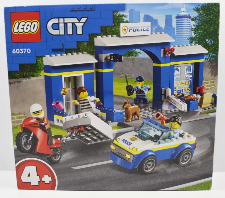 LEGO CITY 60370 POSTERUNEK POLICJI – POŚCIG 4+