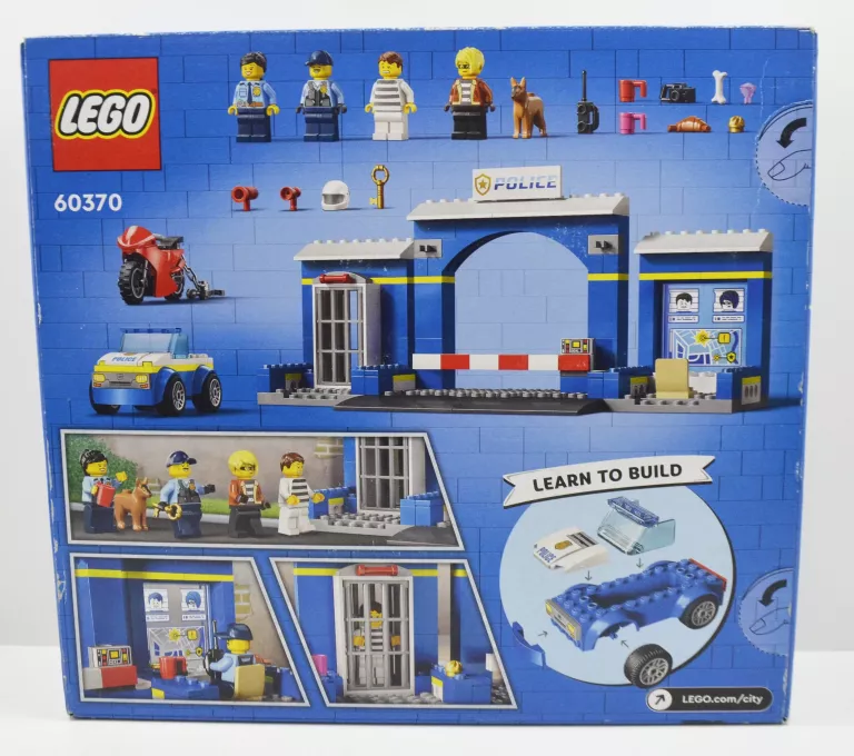 LEGO CITY 60370 POSTERUNEK POLICJI – POŚCIG 4+