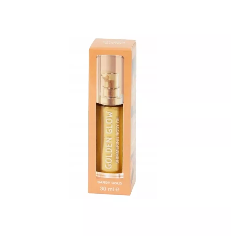 ROZŚWIETLAJĄCY OLEJEK DO CIAŁA Z BROKATEM 30 ML GOLDEN GLOW- DANDY GOLD