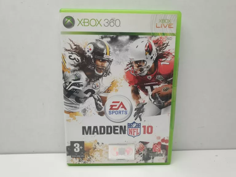 GRA XBOX 360 MADDEN NFL 10