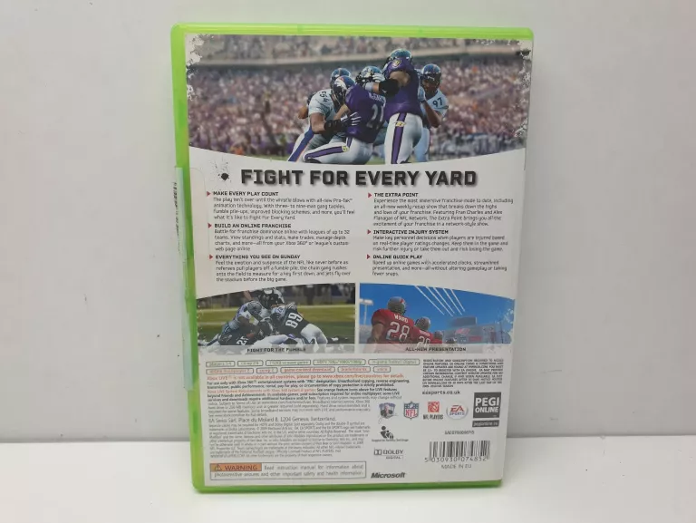 GRA XBOX 360 MADDEN NFL 10