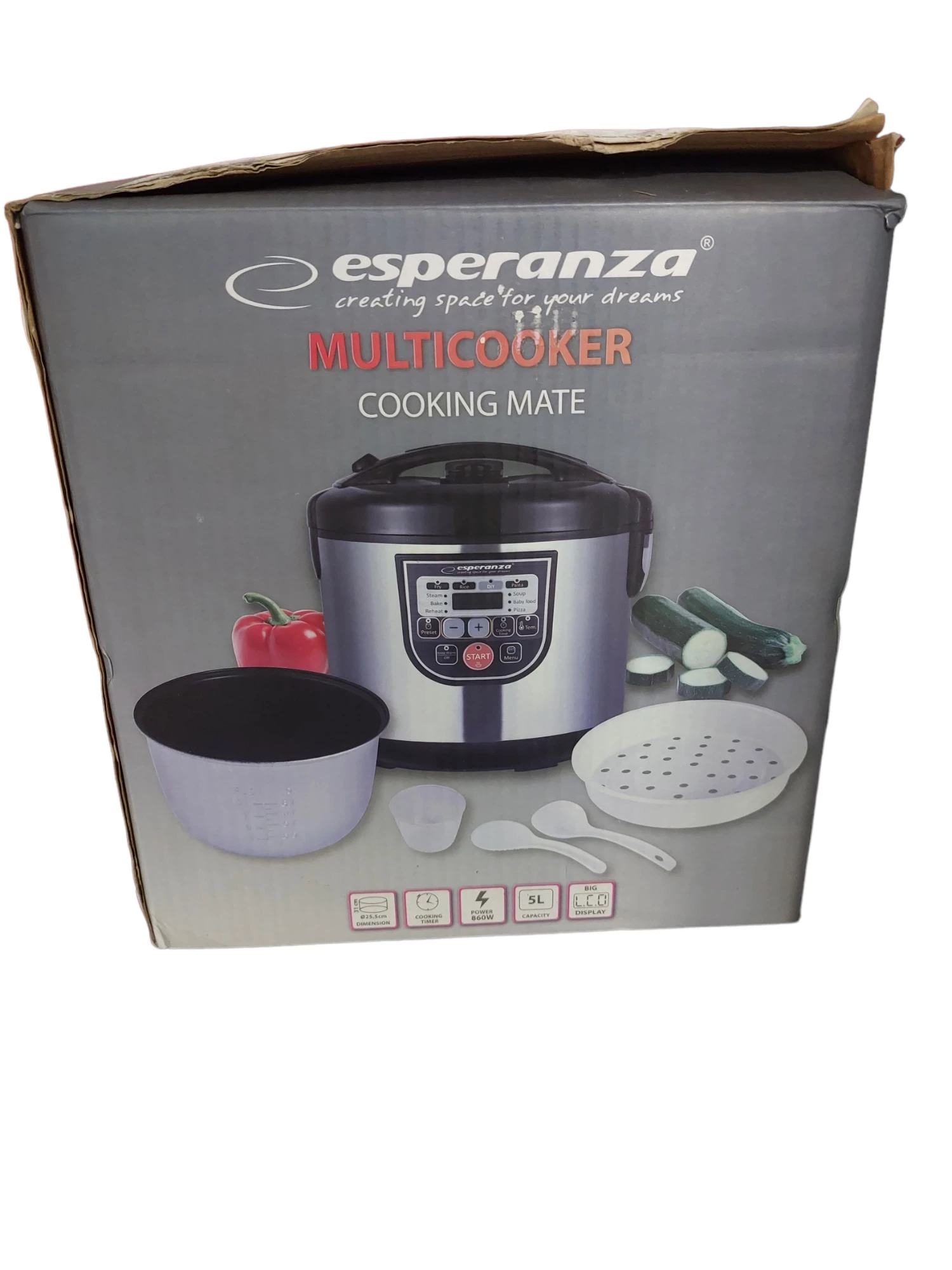 ESPERANZA MULTICOOKER Multicookery i garnki elektryczne Loombard.pl