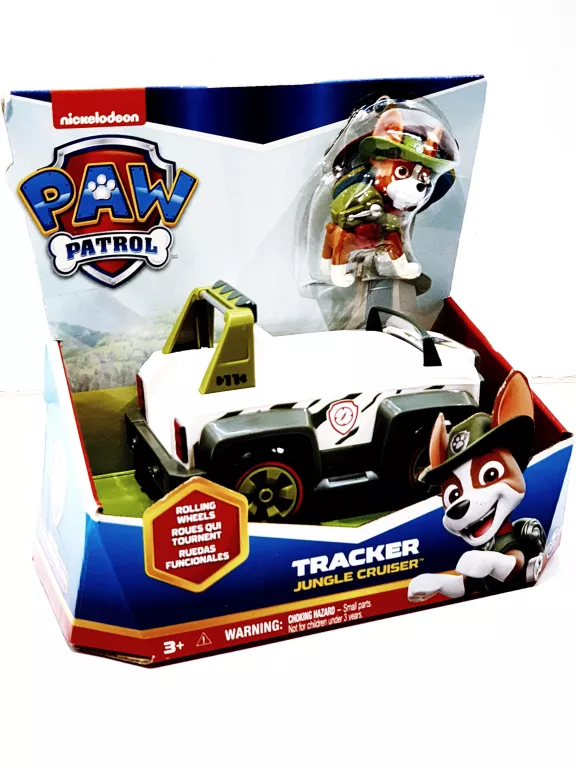PSI PATROL TRACKER FIGURKA POJAZD JEEP JUNGLE PAW