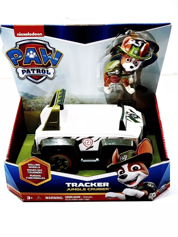 PSI PATROL TRACKER FIGURKA POJAZD JEEP JUNGLE PAW