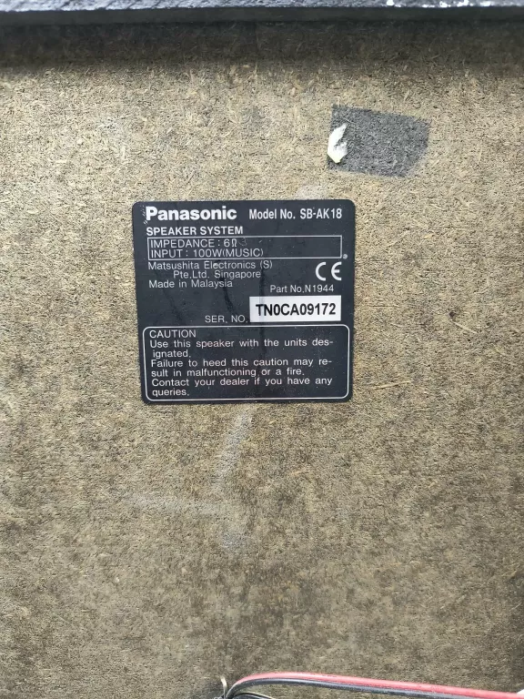 WIEŻATECHNICS SU-CH7 + TECHNICS ST-CH7L + GŁOŚNIKI