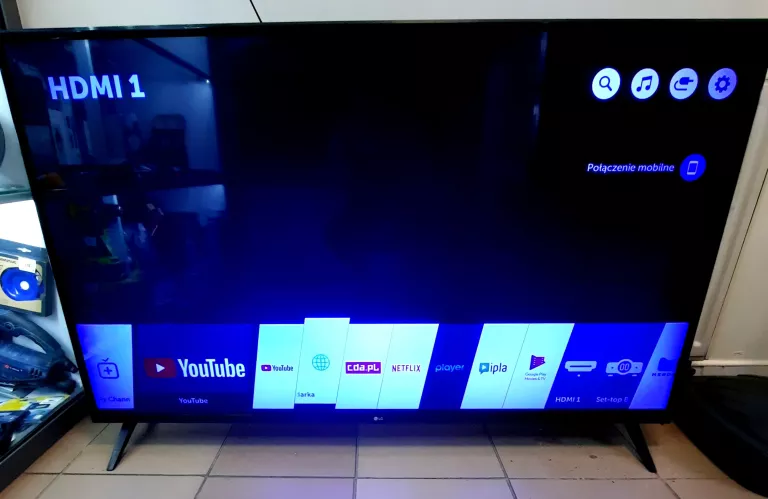 TELEWIZOR LG SMART 55" 55UK6300MLB Z PILOTEM