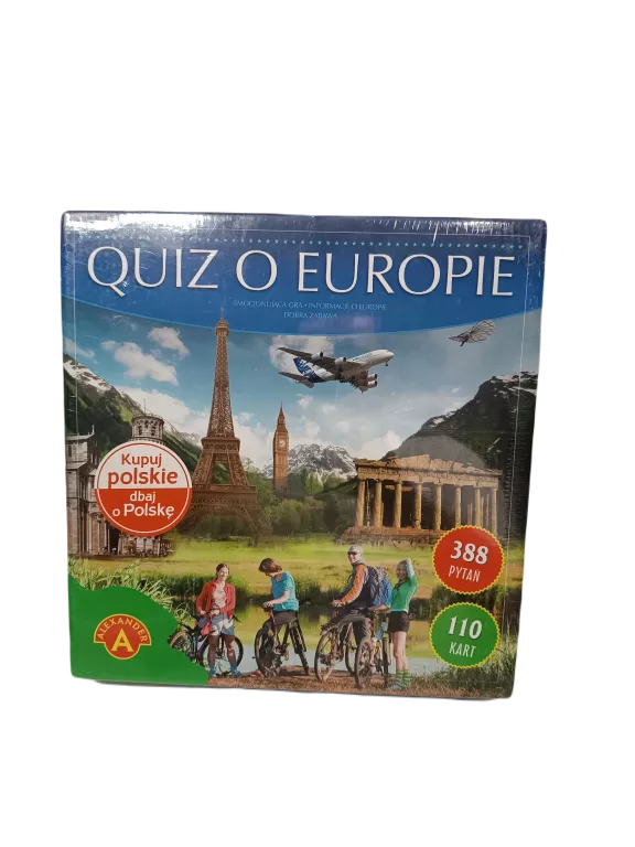 GRA EDUKACYJNA QUIZ O EUROPIE ALEXANDER 388 PYTAŃ