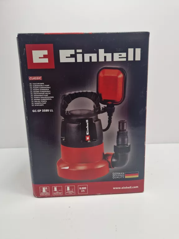 EINHELL WKRĘTARKA AKUMULATOROWA TC-SD 3,6 LI 3.6 V ZESTAW