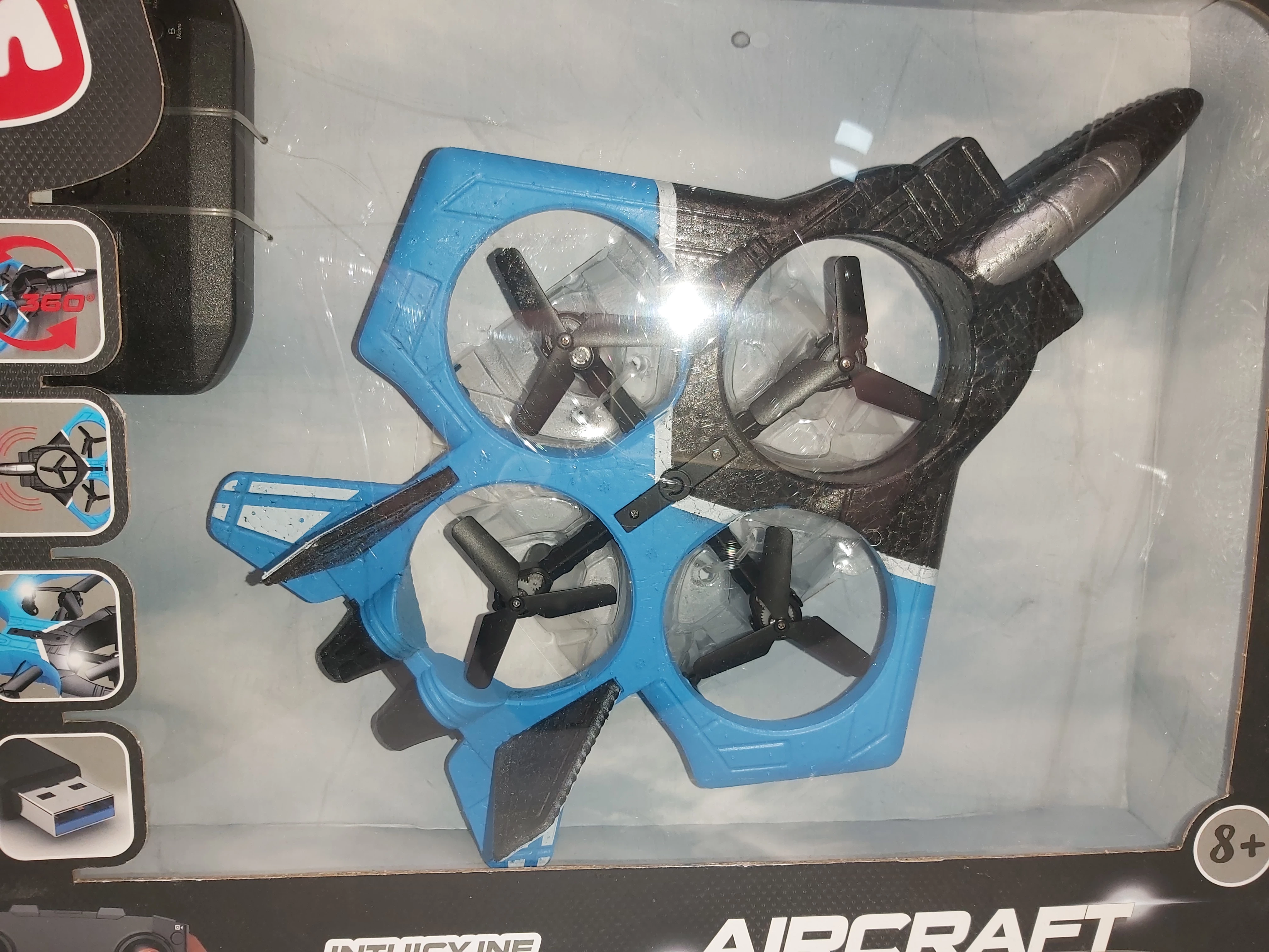 odrzutowiec-zdalnie-sterowany-elefun-aircraft-8-komplet-stan-uzywany