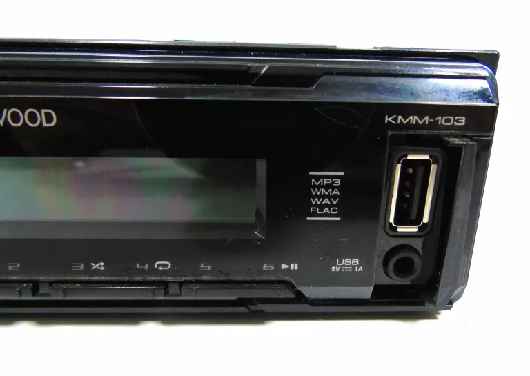 DOSKONAŁE RADIO KENWOOD KMM-103GY + KOSTKI