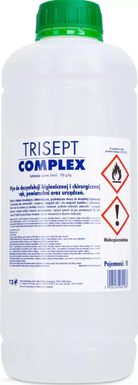 PREPARAT DO DEZYNFEKCJI POLFA TARCHOMIN TRISEPT COMPLEX PŁYN 1L