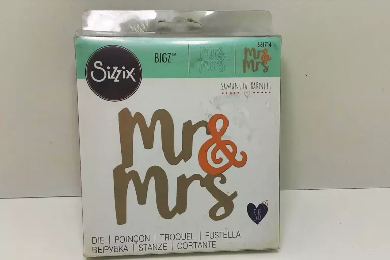 WYKROJNIK / SZABLON MR MRS 661714 SIZZIX