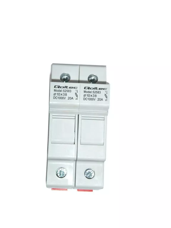 OGRANICZNIK PRZEPIĘĆ QOLTEC 1000 V IP20 20 A 52583 10X38