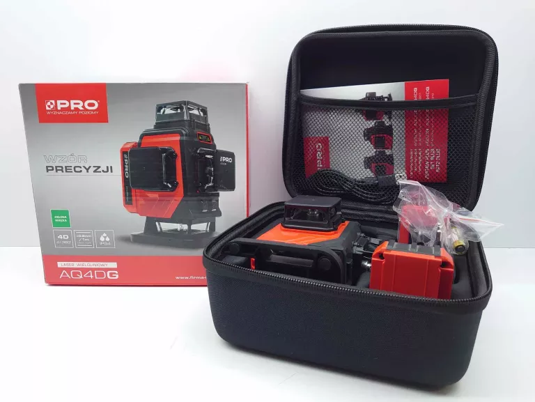 LASER KRZYŻOWY PRO PRO-AQ4DG 30 M 4X360