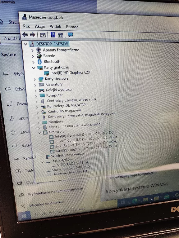 LAPTOP DELL INSPIRON 15, ZASILACZ