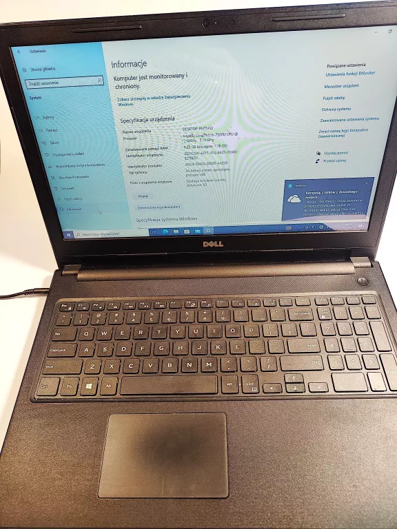 LAPTOP DELL INSPIRON 15, ZASILACZ