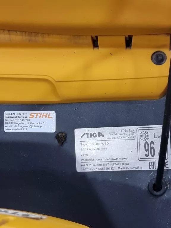 KOSIARKA STIGA COMBI 48 SQ ST 45 POLECAM!