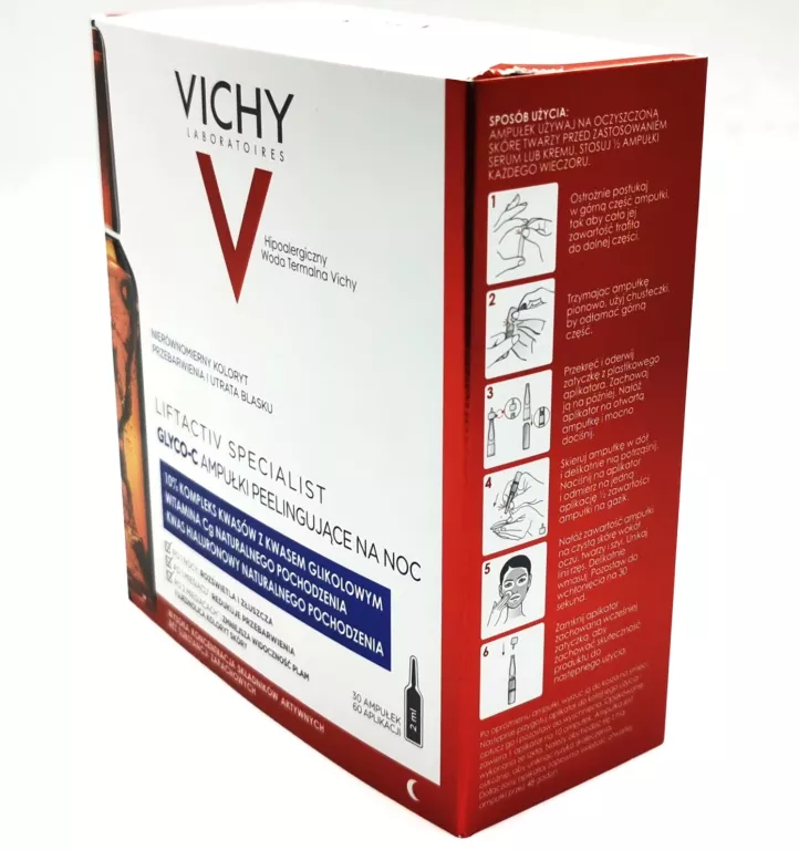 VICHY LIFTACTIV GLYCO-C AMPUŁKI PRZECIW PRZEBARWIENIOM X 30 SZTUK