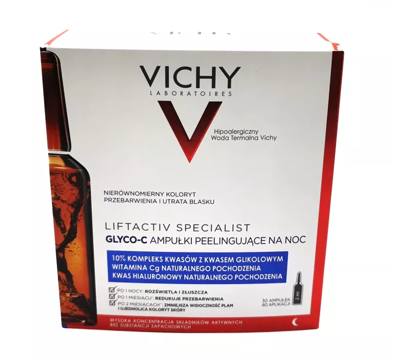 VICHY LIFTACTIV GLYCO-C AMPUŁKI PRZECIW PRZEBARWIENIOM X 30 SZTUK