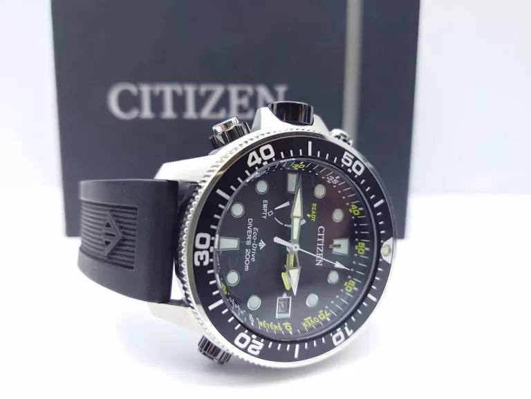 CITIZEN MĘSKI ZEGAREK PROMASTER ECO-DRIVE J250-S115477 PIĘKNY STAN!!