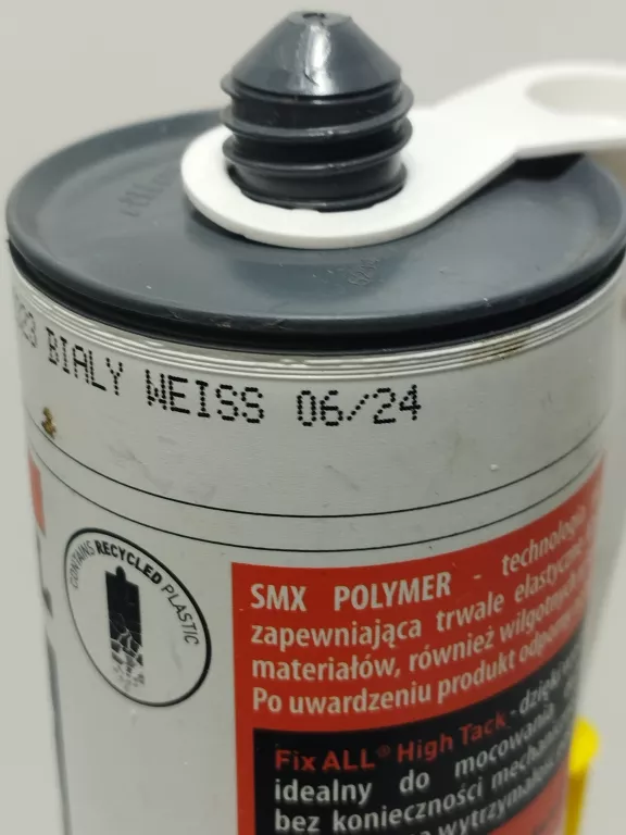 SOUDAL KLEJ FIX ALL HIGH TACK 290 ML BIAŁY