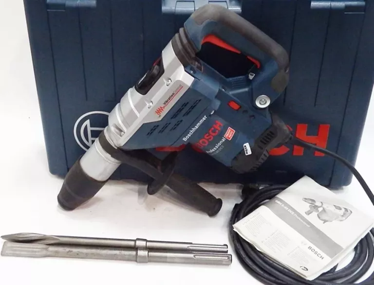 MŁOT UDAROWY BOSCH GBH 5-40 DCE WALIZKA 2 GROTY