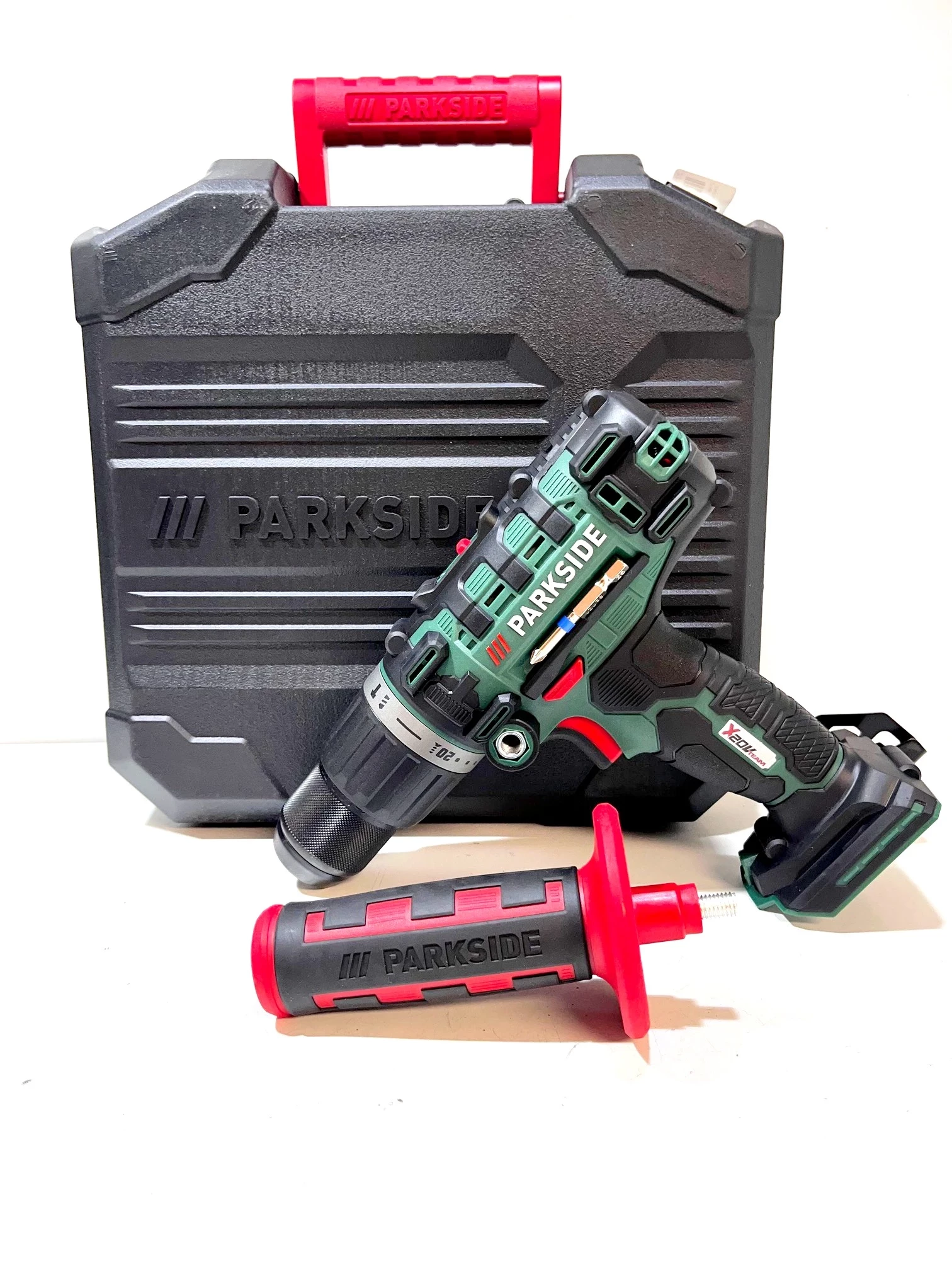 parkside-akumulatorowa-wiertarko-wkretarka-udarowa-stan-uzywany