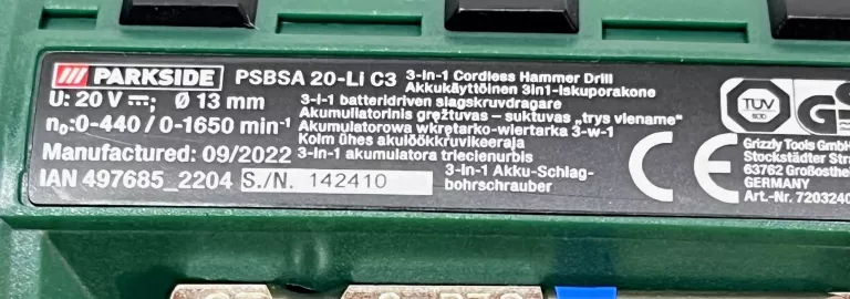 parkside-akumulatorowa-wiertarko-wkretarka-udarowa-ean-gtin-4055333067073