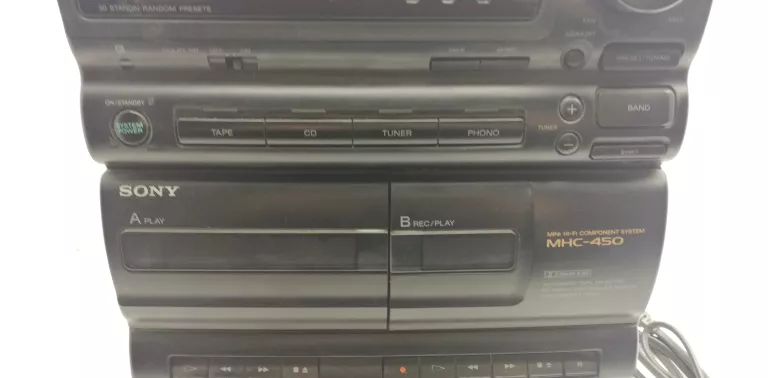 WIEŻA SONY MHC 450 + PILOT BN