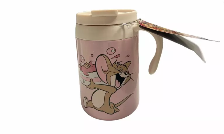 KUBEK TERMICZNY Z UCHWYTEM JERRY AND TUFFY