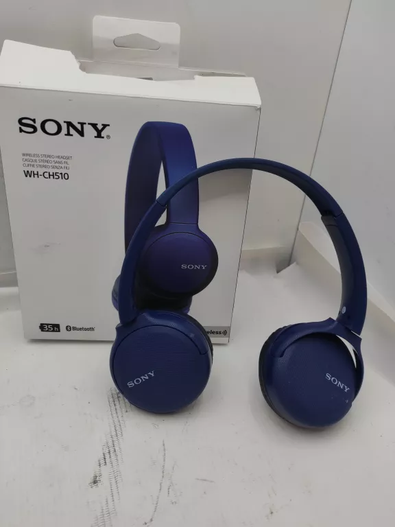 SŁUCHAWKI SONY  WH-CH510 PUDEŁKO