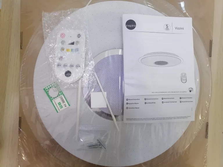 PLAFON INSPIRE VIZZINI 40CM W PUDEŁKU