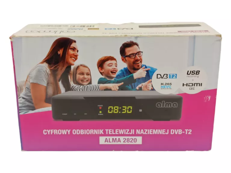 TUNER DVB-T, DVB-T2 ALMA 2820