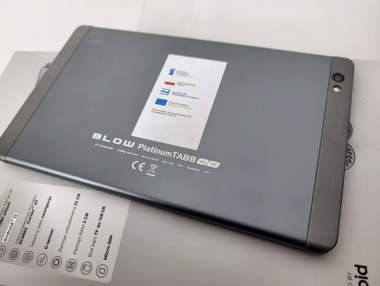 TABLET BLOW PLATINUM TAB 8 8" 4G LTE 2/32GB ANDROID