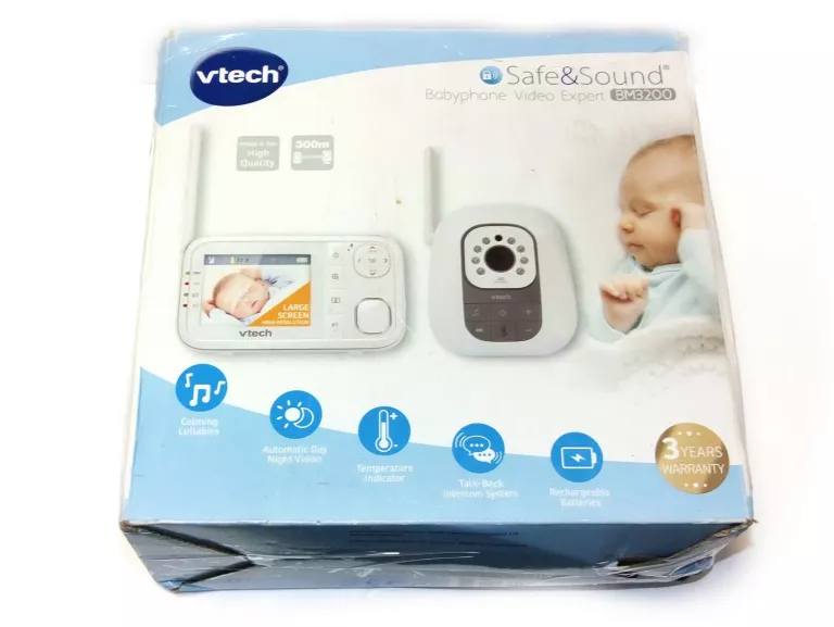 NIANIA ELEKTRONICZNA KAMERA VTECH BM3200 +PUD